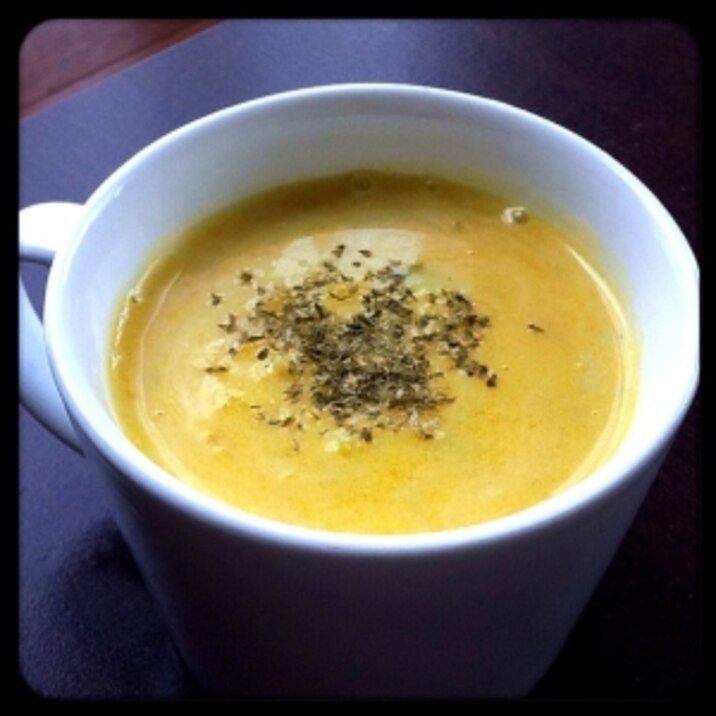 お手軽 かぼちゃの豆乳スープ レシピ 作り方 By なっぱーーー 楽天レシピ